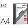 DURABLE DOSSIER DURACLIP A4 60H VERDE OSCURO 2209-32